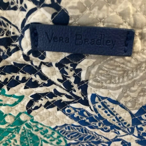 Vera Bradley Women's Cotton Santiago Tote Bag - Picture 3 of 8